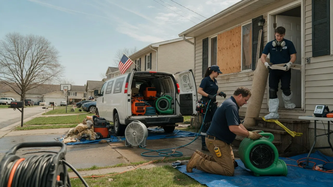 Water Damage Restoration in Colcord, WV near me